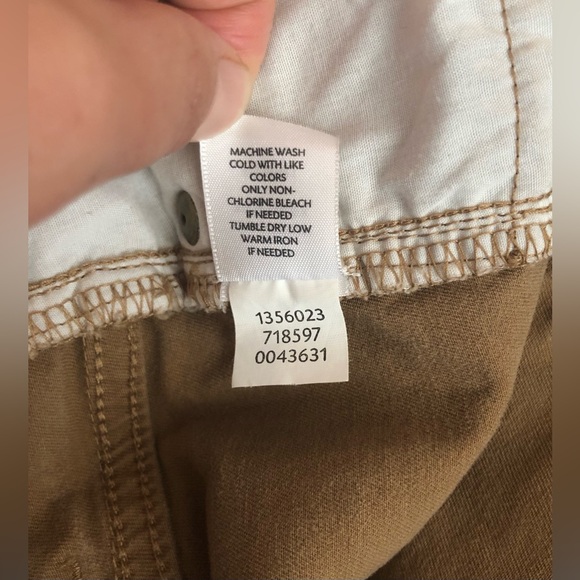 J.Jill Straight Slim Boyfriend Brown Pants Size 14 - Picture 9 of 9